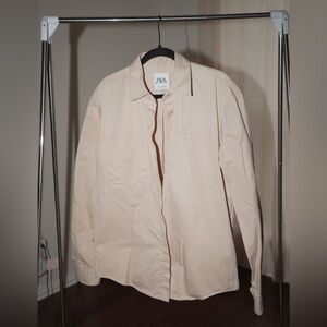 Zara Beige Shacket
